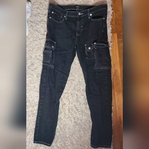 Black forever 21 grunge large pants